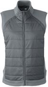 Am image of a Custom Spyder Ladies' Impact Vest in Polar!