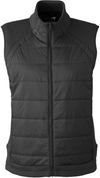 Am image of a Custom Spyder Ladies' Impact Vest in Black!
