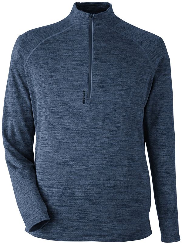 Am image of a Custom Spyder Men's Mission Half Zip in Frontier Jaspe!