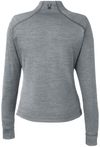 Am image of a Custom Spyder Ladies' Mission Half Zip in Polar Jaspe!