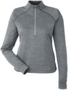 Am image of a Custom Spyder Ladies' Mission Half Zip in Polar Jaspe!