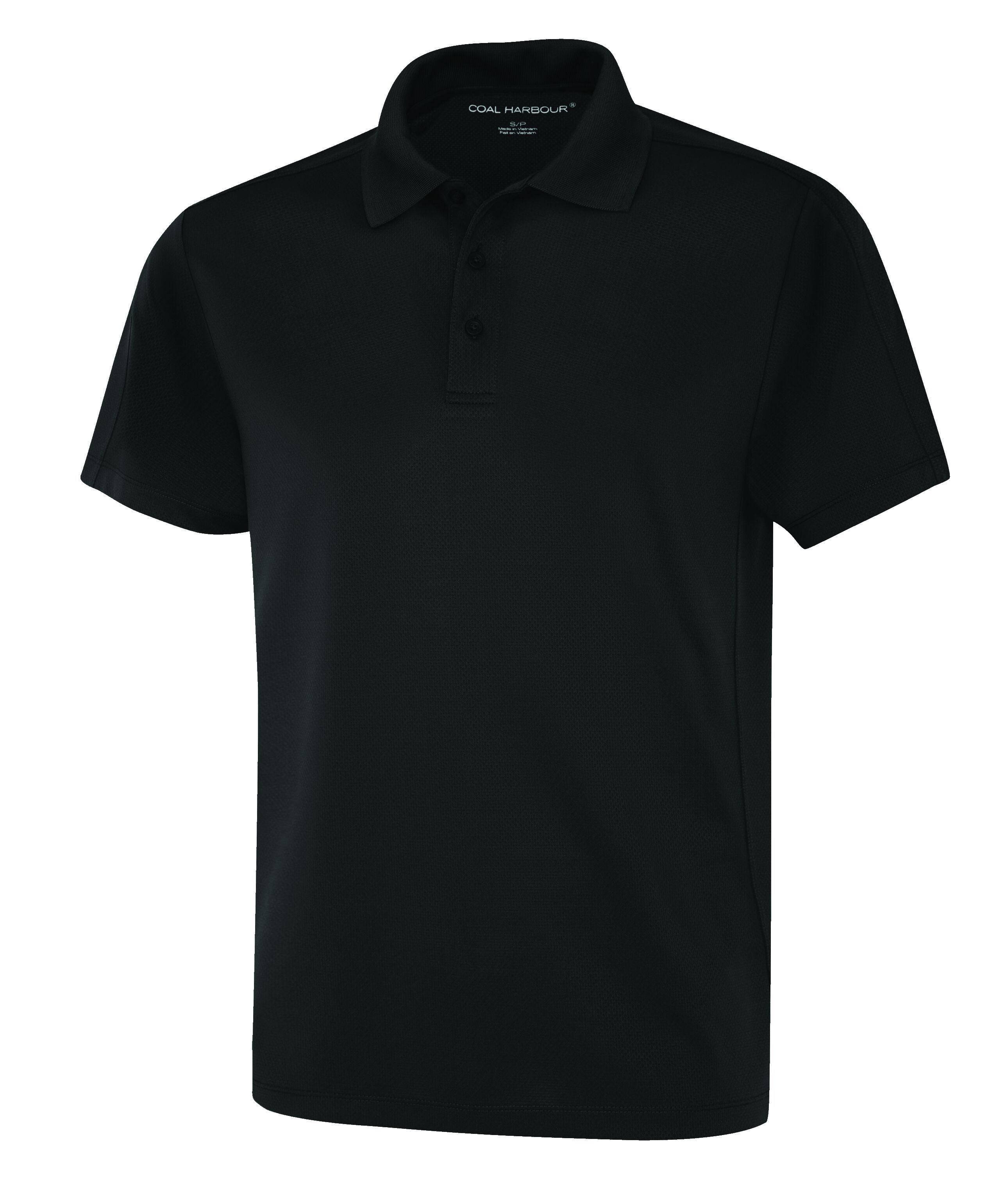 Coal Harbour City Tech Snag Resistant Sport Shirt in Black