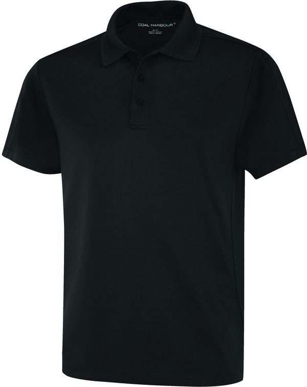 Am image of a Custom Coal Harbour City Tech Snag Resistant Sport Shirt in Black!