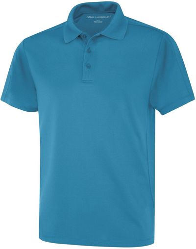 Am image of a Custom Coal Harbour City Tech Snag Resistant Sport Shirt in Blue Wake!