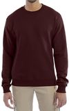 Am image of a Custom Champion Powerblend® Crewneck Sweatshirt in Maroon!