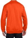 Am image of a Custom Champion Powerblend® Crewneck Sweatshirt in Orange!