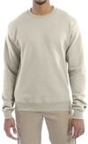 Am image of a Custom Champion Powerblend® Crewneck Sweatshirt in Sand!