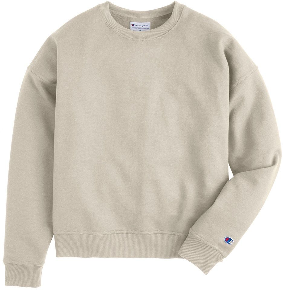 Champion Ladies' PowerBlend Sweatshirt in Sand