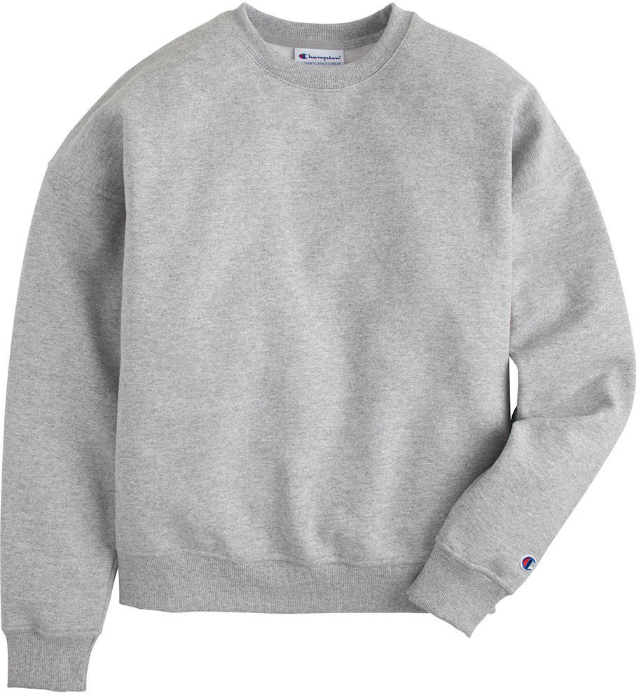 Champion Ladies' PowerBlend Sweatshirt in Light Steel