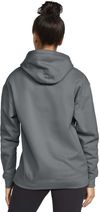 Am image of a Custom Gildan Adult Softstyle® Fleece Pullover Hooded Sweatshirt in CHARCOAL!