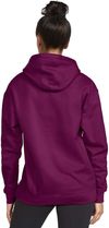 Am image of a Custom Gildan Adult Softstyle® Fleece Pullover Hooded Sweatshirt in MAROON!
