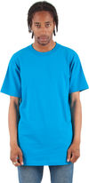 An image of a Custom Shaka Wear Adult 6 oz Active Short Sleeve Crewneck T Shirt in Turquoise!