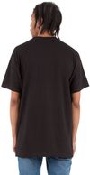 Am image of a Custom Shaka Wear Adult 6 oz Active Short Sleeve Crewneck T Shirt in Black!