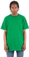 Am image of a Custom Shaka Wear Adult 6 oz Active Short Sleeve Crewneck T Shirt in Kelly Green!