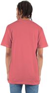 Am image of a Custom Shaka Wear Adult 6 oz Active Short Sleeve Crewneck T Shirt in Coral!