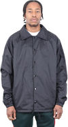 Am image of a Custom Shaka Wear Coaches Jacket in Black!