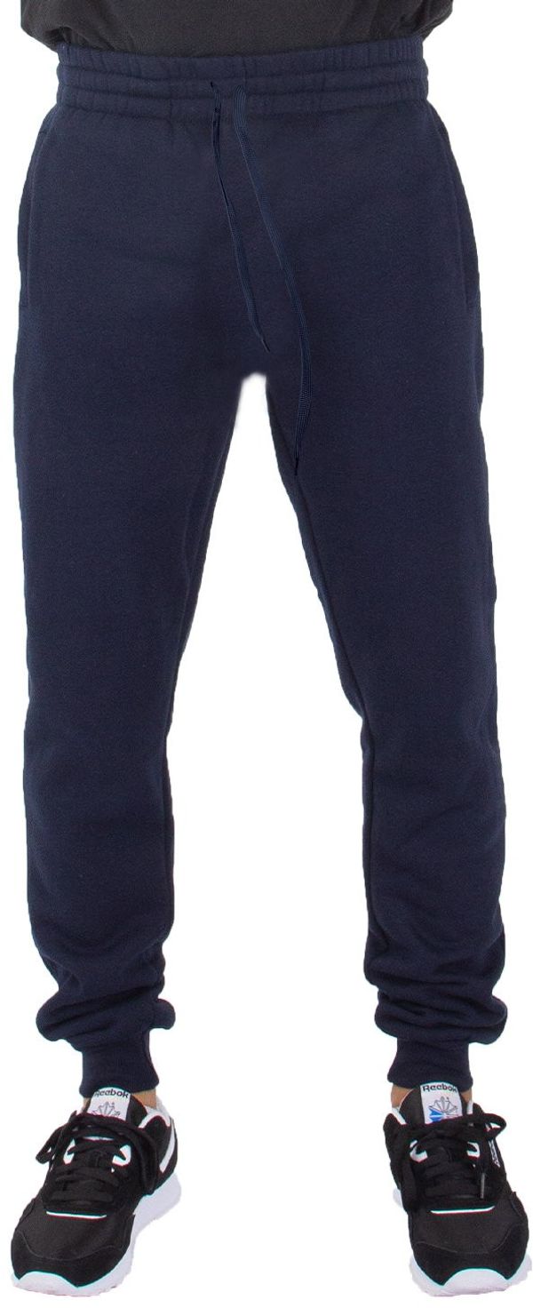 Am image of a Custom Shaka Wear Mens Fleece Jogger Pants in Navy!