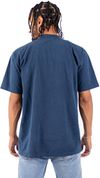 Am image of a Custom Shaka Wear Garment Dyed Crewneck T Shirt in Midnight Navy!