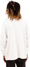 Am image of a Custom Shaka Wear Mens Garment Dyed Long Sleeve T Shirt in White!
