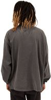 Am image of a Custom Shaka Wear Mens Garment Dyed Long Sleeve T Shirt in Shadow!