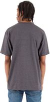 Am image of a Custom Shaka Wear Adult 7.5 oz Max Heavyweight T Shirt in Charcoal Grey Heather!