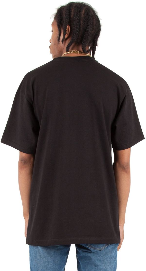 Am image of a Custom Shaka Wear Adult 7.5 oz Max Heavyweight T Shirt in Black!