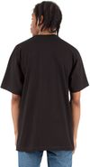 Am image of a Custom Shaka Wear Adult 7.5 oz Max Heavyweight T Shirt in Black!