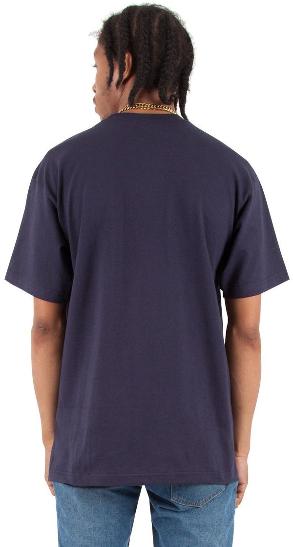 Am image of a Custom Shaka Wear Adult 7.5 oz Max Heavyweight T Shirt in Navy!