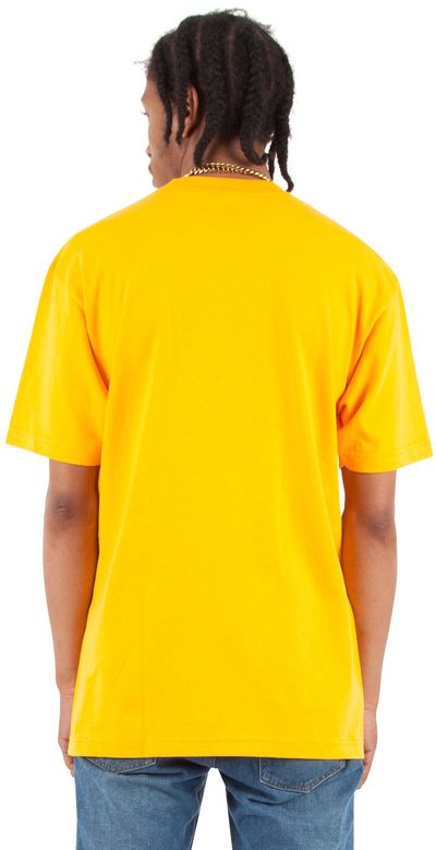 Am image of a Custom Shaka Wear Adult 7.5 oz Max Heavyweight T Shirt in Gold!