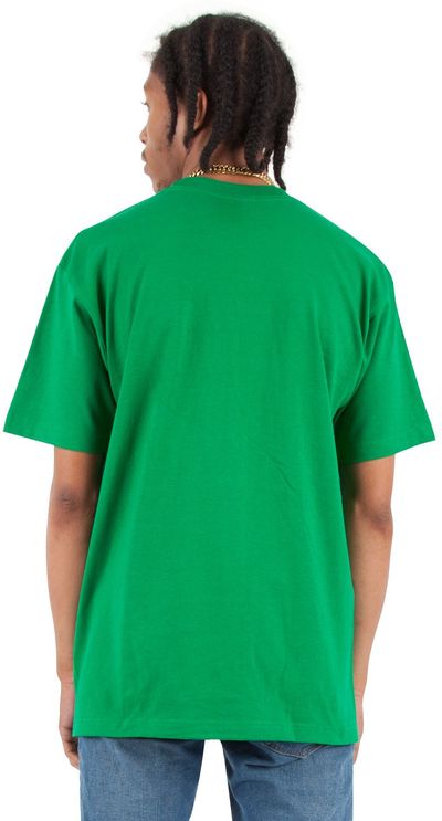 Am image of a Custom Shaka Wear Adult 7.5 oz Max Heavyweight T Shirt in Kelly Green!