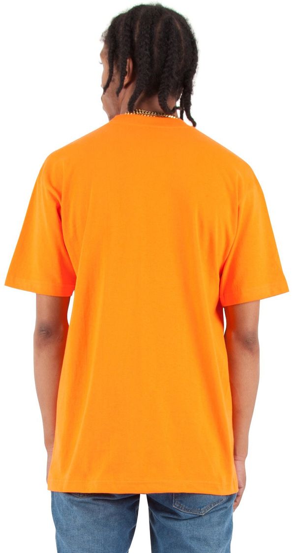 Am image of a Custom Shaka Wear Adult 7.5 oz Max Heavyweight T Shirt in Orange!