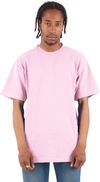 Am image of a Custom Shaka Wear Adult 7.5 oz Max Heavyweight T Shirt in Powder Pink!