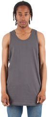 Am image of a Custom Shaka Wear Adult 6 oz Active Tank Top in Dark Grey!