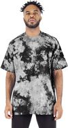 Am image of a Custom Shaka Wear Heavyweight Tie Dye T Shirt in Black/White!