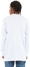 Am image of a Custom Shaka Wear Adult 8.9 oz Thermal T Shirt in White!