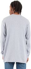 Am image of a Custom Shaka Wear Adult 8.9 oz Thermal T Shirt in Heather Grey!