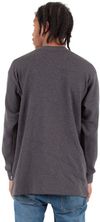 Am image of a Custom Shaka Wear Adult 8.9 oz Thermal T Shirt in Charcoal Grey Heather!