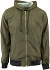 An image of a Custom Shaka Wear Adult Windbreaker Jacket in Olive!