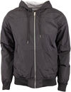 Am image of a Custom Shaka Wear Adult Windbreaker Jacket in Black!