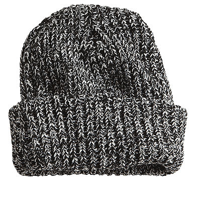 Sportsman Chunky Knit in Black/Natural