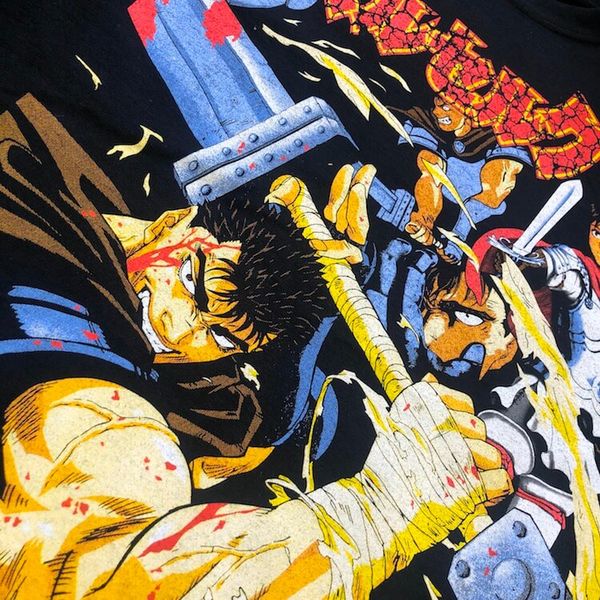 Example of spot process screen printing