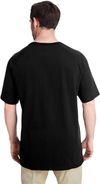 Am image of a Custom Dickies Men 5.5 oz Temp IQ Performance T Shirt in Black!