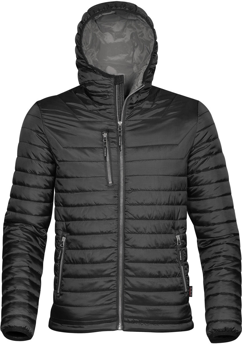 Stormtech Mens Gravity Thermal Jacket in BLACK / CHARCOAL