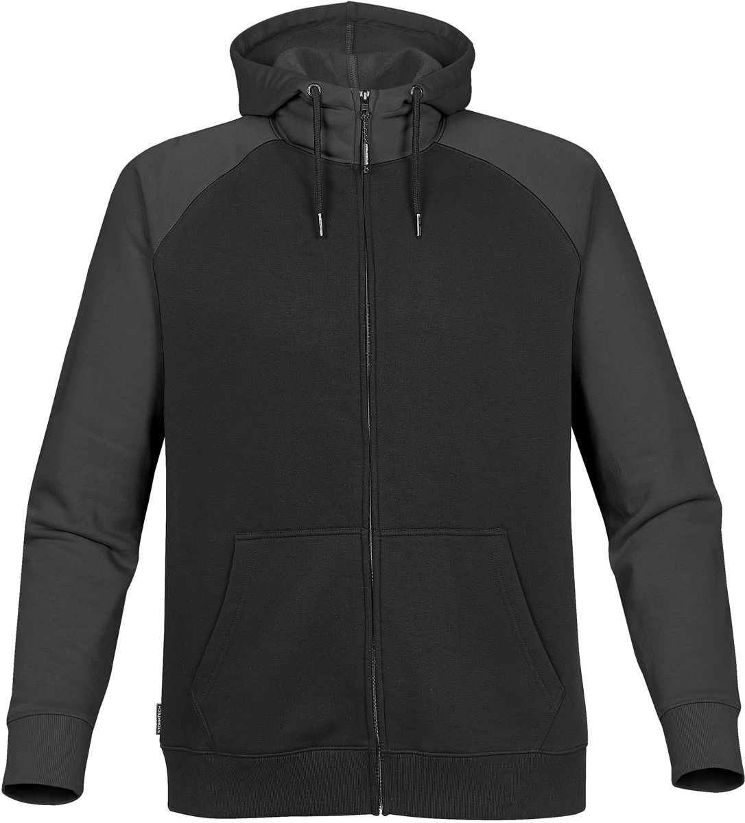 Stormtech Mens Omega Zip Hoody in BLACK / CARBON