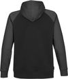 Am image of a Custom Stormtech Mens Omega Zip Hoody in BLACK / CARBON!