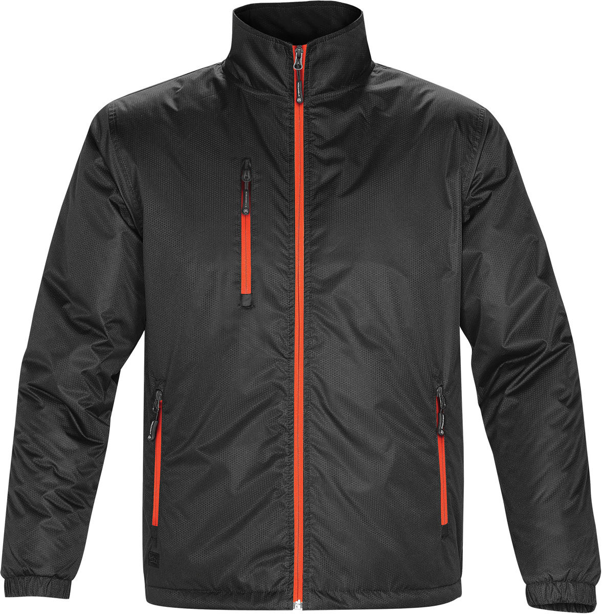 Stormtech Mens Axis Thermal Jacket in BLACK / SPORT RED