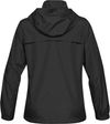 Am image of a Custom Stormtech Womens Nautilus Performance Shell in BLACK!