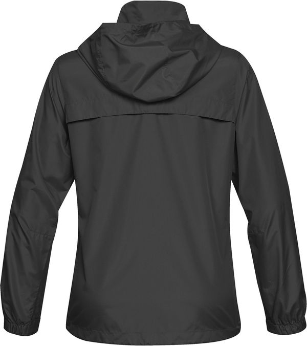 Am image of a Custom Stormtech Womens Nautilus Performance Shell in CARBON!