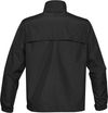 Am image of a Custom STORMTECH MENS NAUTILUS PERFORMANCE SHELL in BLACK!