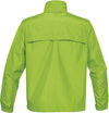 Am image of a Custom STORMTECH MENS NAUTILUS PERFORMANCE SHELL in KIWI!